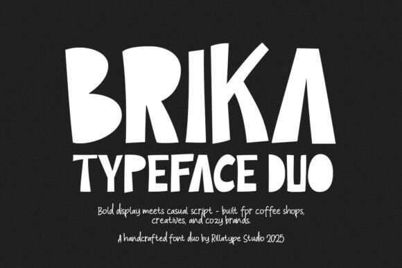 Boost Your Brand with Brika: A Versatile Font Duo