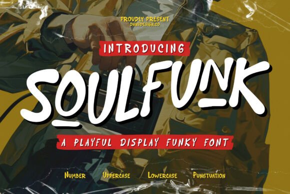 Boost Your Brand with Soulfunk Funky: A Playful Display Font