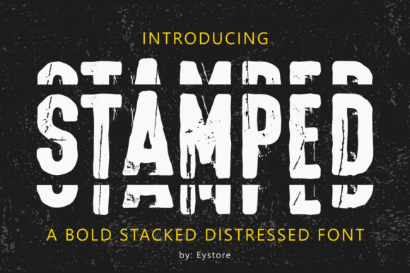 Bring Your Creations to Life with Stamped Font
