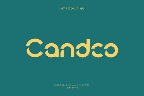 Candco: The Modern Sans Font for Bold Branding