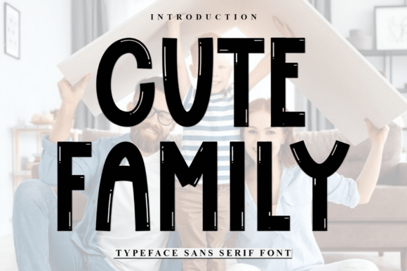 Cute Family: A Playful Sans Serif Font for Engaging Web Design
