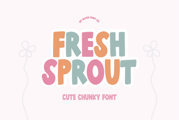 Discover Fresh Sprout: A Playful Font for Engaging Branding