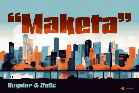 Discover Maketa: A Bold Font for Impactful Branding