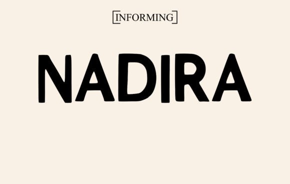 Discover Nadira: A Versatile Display Font for Web Design
