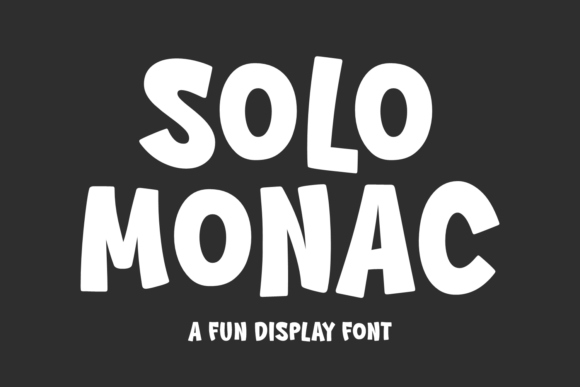Discover Solo Monac: A Charming Display Font for Editorial Design