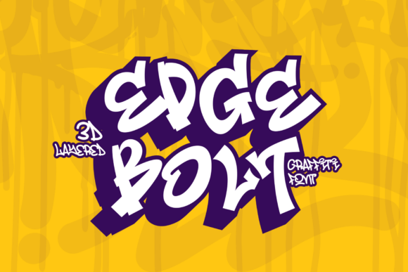 Edge Bolt: A Bold Display Font for Modern Projects