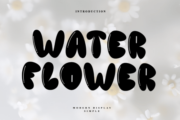 Enhance Your Campaigns with Watery Flower Font