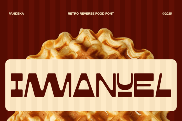 Immanuel: A Playful Retro Font for Modern Web Design