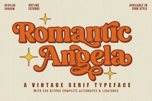 Introducing Romantic Angela: A Versatile Display Font for Editorial Design