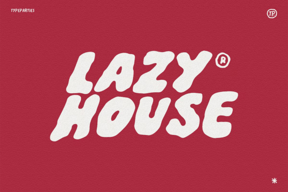 Lazy House: A Bold Display Font for Creative Web Design