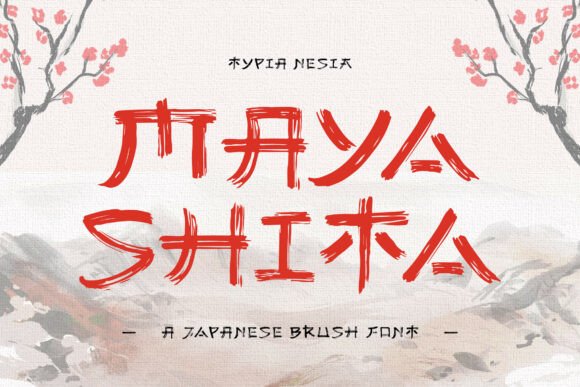 Mayashita: A Bold and Stylish Font for Creative Projects