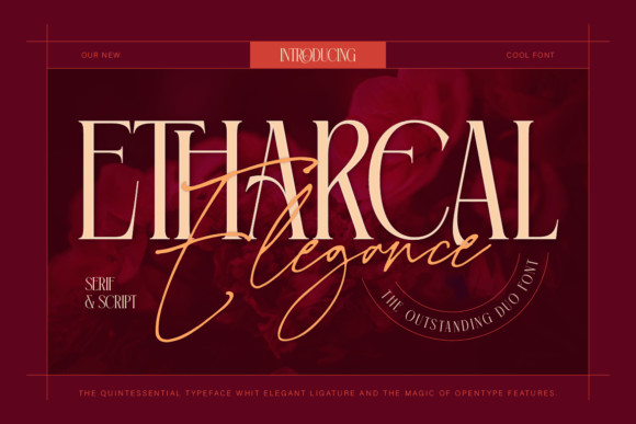 Transform Your Brand with Ethareal Elegance Font