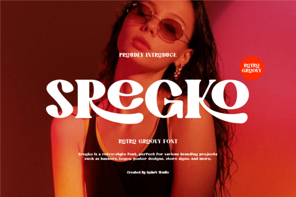 Transform Your Brand with Sregko: A Retro-Style Display Font