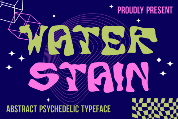 Transform Your Brand with Water Stain: A Bold, Fluid Font