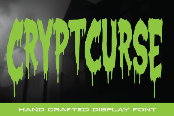 Unleash Eerie Charm with Cryptcurse Font