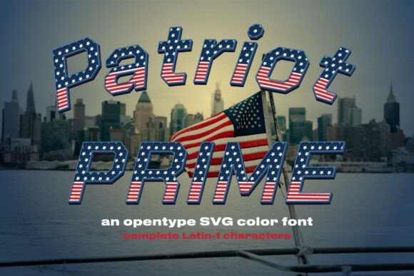 Unveiling Patriot Prime: A Bold Display Font for Editorial Design